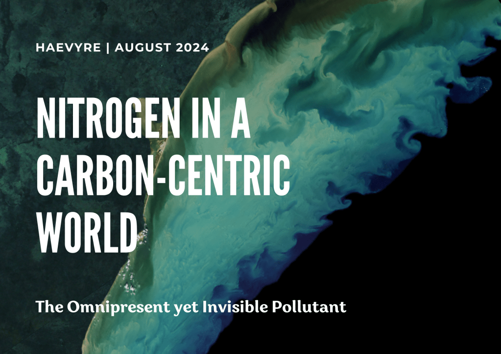 Nitrogen in a Carbon-Centric World: The Omnipresent yet Invisible&nbsp;Pollutant